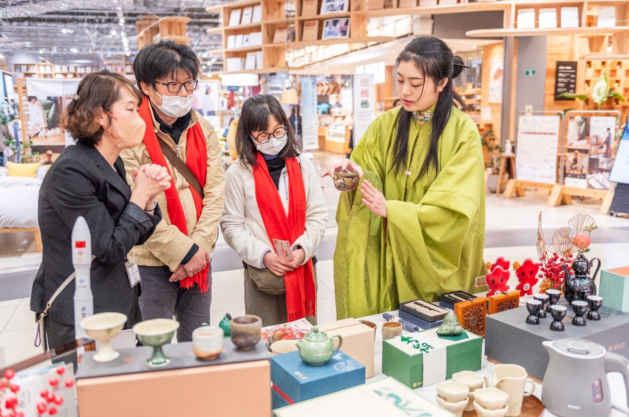 活動現(xiàn)場。中國駐大阪旅游辦事處供圖