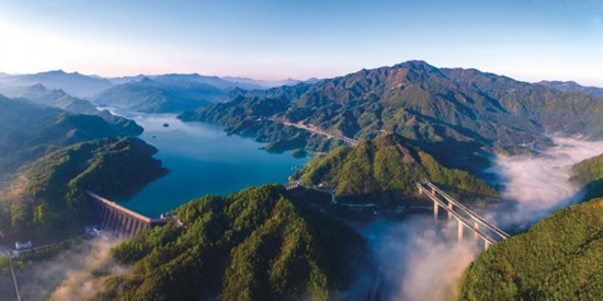 大別山風(fēng)景道。六安市文旅局供圖