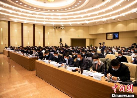 圖為會(huì)議現(xiàn)場。青海省文化和旅游廳供圖